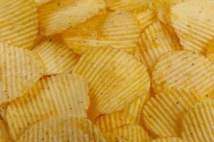 massor av potatis pommes frites, textur foto