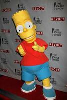 los angeles apr 30 bart simpson på de nctas ordförande gala firande av kabel- med revolt på de belasco teater på april 30 2014 i los angeles ca foto