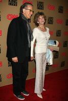 los angeles, dec 16 - Jane fonda ankommer på cnn's 'larry kung leva' slutlig utsända fest på spago på december 16, 2010 i beverly kullar, ca foto