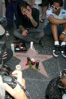 los angeles, ca, juni 2009 - michael Jackson memorium foto