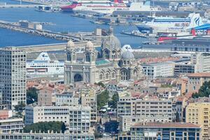 marseille katedral - Frankrike foto