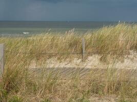 ön spiekeroog i tyskland foto