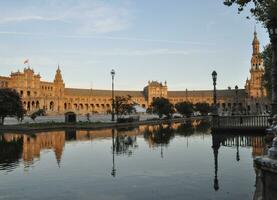 torg de espana i Sevilla foto