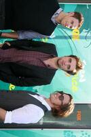 kellan lutz Robert pattinson och Jackson rathbone anländer på de tonåring val utmärkelser 2009 på gibson amfiteater på universell studior los angeles ca på augusti 9 2009 foto