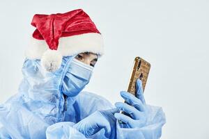 fira jul i sjukhus. läkare fira ny år 2021 på wrok foto
