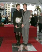 melanie griffith antonio banderas promenad av berömmelse ceremoni för antonio banderas los angeles ca oktober 18 2005 foto