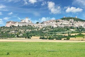 assisi i umbrien, Italien foto