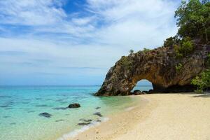 thailand resa med skön hav på koh khai ö, tarutao nationell parkera, satun provins, thailand foto