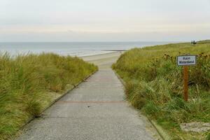 de ö av wangerooge foto