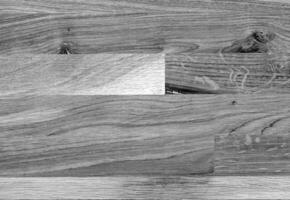 naturlig trä svart och vit bakgrund med suddig element. svartvit trä- yta mönster, gråskale trä textur foto