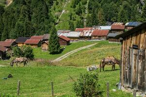 cirkus av typsnitt, haute savoie, frankrike foto