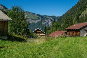 cirkus av typsnitt, haute savoie, frankrike foto