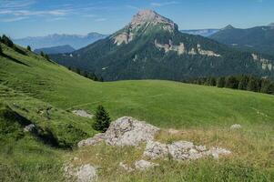 passera av pravouta, helgon pierre de chartreuse,isere,frankrike foto