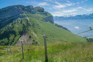 passera av pravouta, helgon pierre de chartreuse,i sere, Frankrike foto