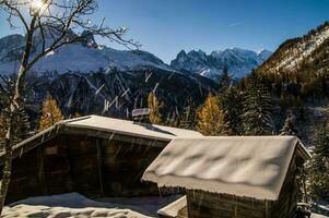 chamonix, haute savoie, frankrike foto