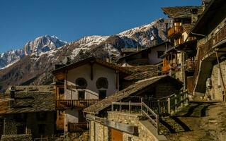 la salle,challancin,val aoste, Italien foto