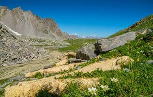 sjö sainte anne qeyras i hautes alpes i Frankrike foto