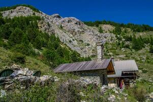 riaille ceillac queyras i hautes alpes i Frankrike foto