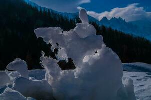 turné, chamonix, haute savoie, frankrike foto