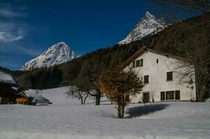 buet,chamonix, haute savoie, frankrike foto