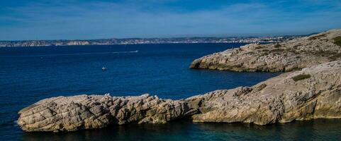 nationell parkera av calanques marseille i bouche du rhone foto