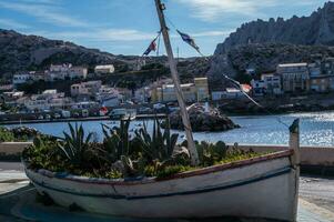 nationell parkera av calanques foto