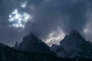 chamonix, haute savoie, frankrike foto