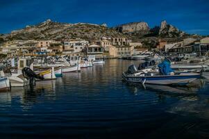 nationell parkera av calanques foto