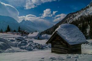 trelechamps ,chamonix,haute savoie, frankrike foto