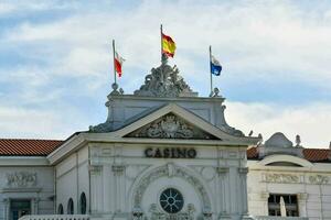 de kasino byggnad i Spanien foto