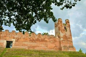 de slott av siena, Italien foto