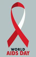 ai genererad hoppas förenad värld AIDS dag åminnelse och medvetenhet foto