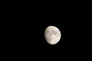 full måne ljus i de falla himmel i pensacola florida, förenad stater oktober 23 2023 foto