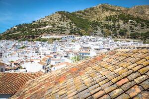 mijas i provins av Malaga, andalusien, Spanien. foto