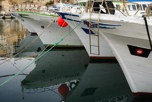 hamn av sciacca, sicilien foto