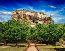 sigiriya rock, Sri Lanka foto