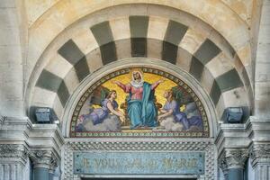 notre dame de la garde - marseille, Frankrike foto