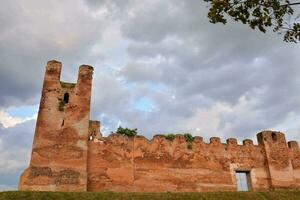 de slott av siena, Italien foto