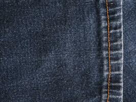 blå jeans denim textur för bakgrund foto