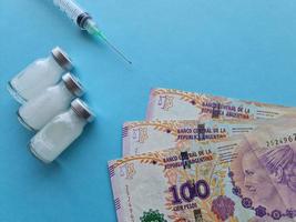 investeringar i sjukvård och vaccination i Argentina foto
