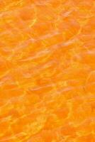 orange vatten i de hav foto