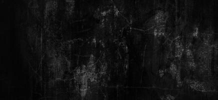läskiga mörka väggar, något ljus svart betongcementstruktur för bakgrund foto