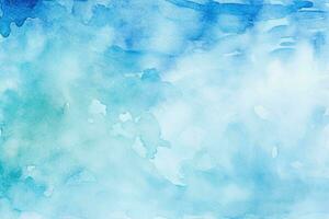 ai genererad ljus vattenfärg mönster färga papper vit vatten borsta konstnärlig bakgrund bläck abstrakt foto