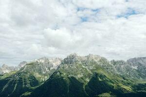 bergen i de dolomiterna, Italien foto