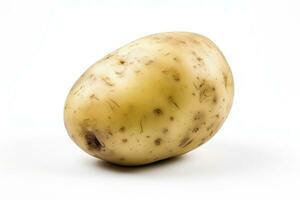 ai genererad potatis isolerat på vit bakgrund. ai genererad foto