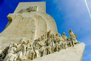 monument till de upptäckter, Lissabon, portugal foto