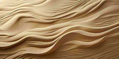 ai genererad öken- sand textur bakgrund. sand sanddyner. generativ ai foto
