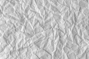 återvunnet skrynkliga grå papper textur bakgrund foto