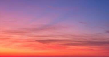 solnedgång himmel bakgrund foto