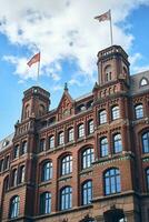 laeiszhof i hamburg Tyskland foto